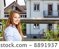 Young woman looking for a new house 8891937