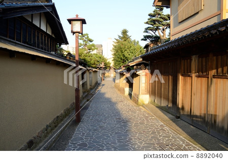 Evening view of the ruins of Nagamachi samurai residence [side] 8892040