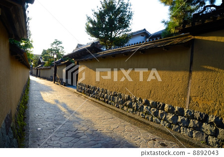 長町武士住宅遺址的夜景[側面] 8892043