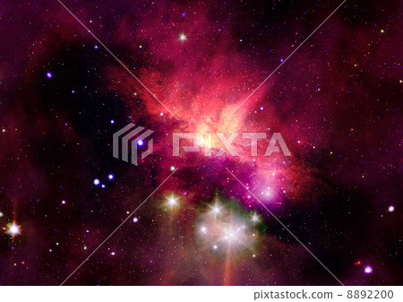 Being shone nebula 8892200