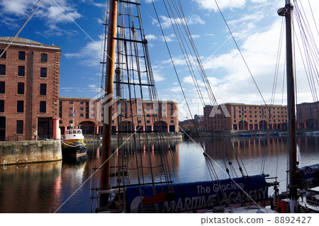 Albert Dock of Liverpool, England 8892427