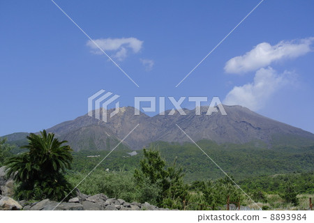 From Kagoshima prefecture Sakurajima Yuyukihe Observatory 8893984