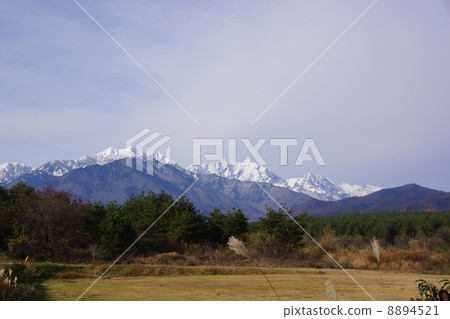 Northern Alps in early winter 8894521