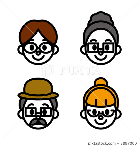 Glasses face 8897000