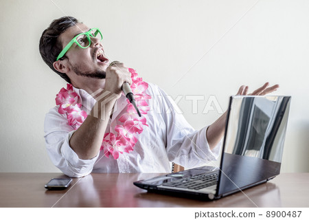 Stock Photo: break, agency, table