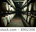 Winemaking wine barrel Ikeda wine castle 8902306
