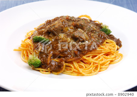 美味的肉醬意大利面 8902940