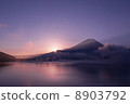 Motosu湖日出2013-2 8903792