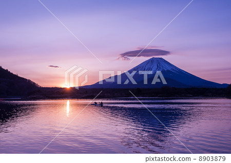 Shiho湖日出〜顏色變化3 8903879
