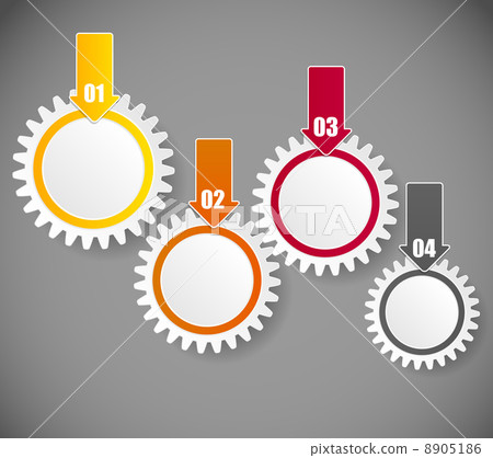 Infographic business template vector illustration 8905186