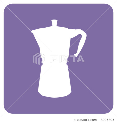 coffe pot icon - Stock Illustration [8905803] - PIXTA