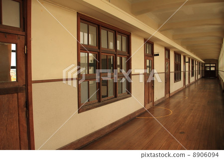 Toyosato Elementary School Corridor 8906094