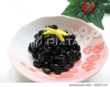 New Year's image Black beans Okinawa cuisine New Year's image Black beans Okinawa cuisine 8907114