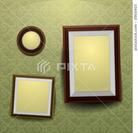 Frames on a wall 8908403