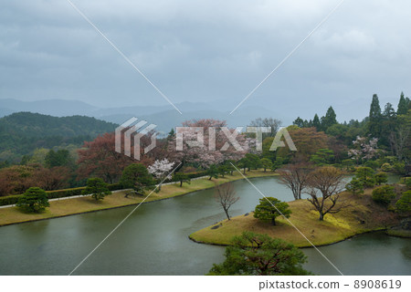 Shogakuin皇宮皇宮龍捲風池塘 8908619