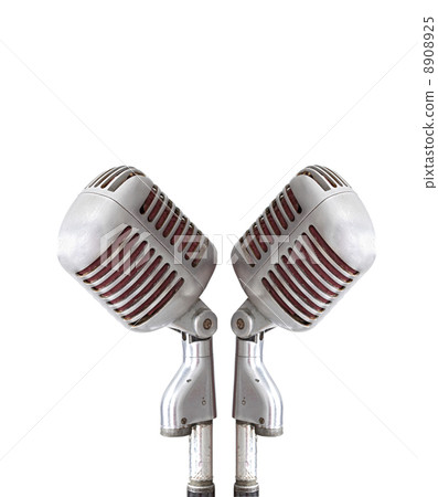 vintage microphone 8908925