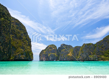 Maya Bay Beach Maya Bay Beach 8909480