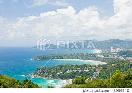 Kata beach Viewpoint Phulet Thailand Kata beach Viewpoint Phulet Thailand 8909548