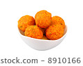 Indian Sweets isolated on a white background. 8910166