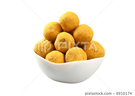Indian Sweets isolated on a white background. Indian Sweets isolated on a white background. 8910174