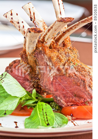 roasted lamb rib roasted lamb rib 8910838