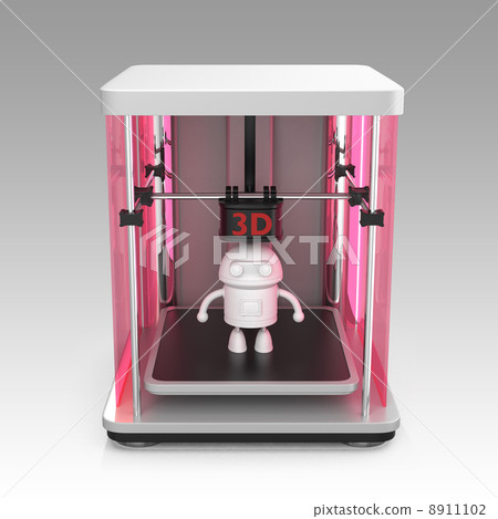 Front of 3D printer 8911102