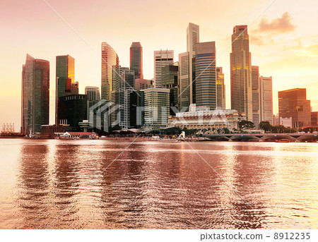 Singapore downtown view Singapore downtown view 8912235
