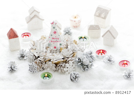White Christmas Ornament Ornament 8912417