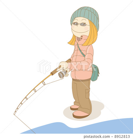 路亞釣魚 釣魚 矢量 8912813