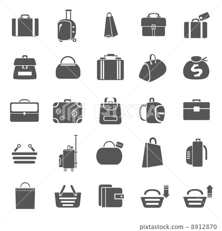 bag icons bag icons 8912870