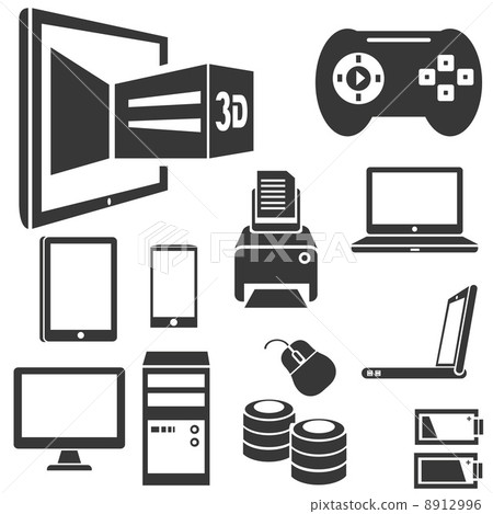 electronic device icons 8912996