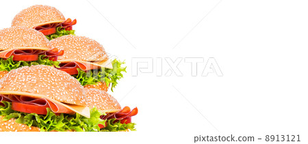 tasty burger background 8913121