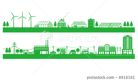 Natural energy and urban and rural living 8918181