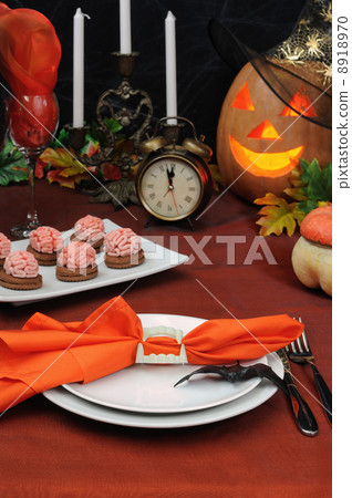 Fragment table setting for Halloween Fragment table setting for Halloween 8918970