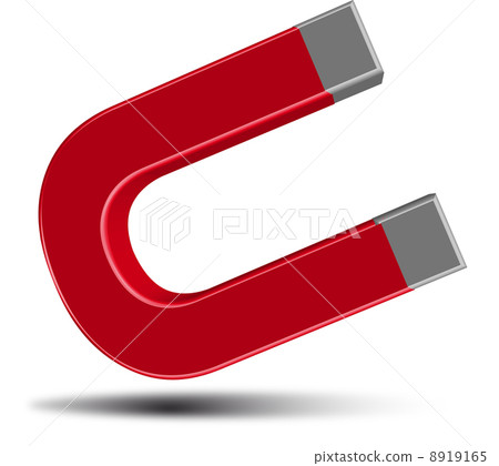 red horseshoe magnet 8919165