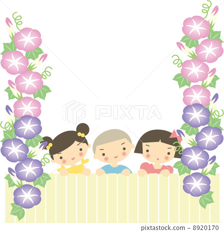 牽牛花和孩子們 8920170