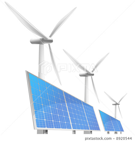 solar cells and wind generator solar cells and wind generator 8920544