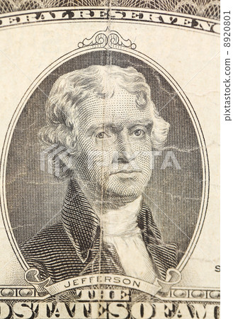 Close up of a dollar bill. Close up of a dollar bill. 8920801