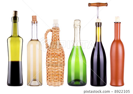 wine, champagne, bottles set 8922105