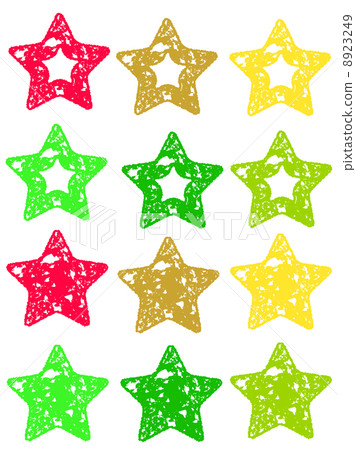 Stamp illustration star illustration Stamp illustration star illustration 8923249