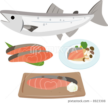 Cook with salmon and salmon Cook with salmon and salmon 8923308