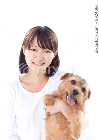 Dog and girl Dog and girl 8924066