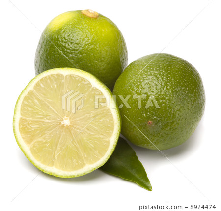 limes on white limes on white 8924474