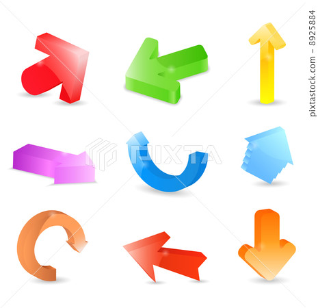 3D Arrows 3D Arrows 8925884
