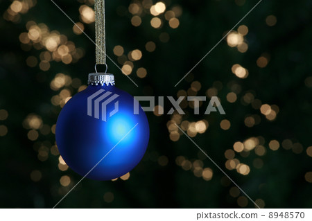 Blue Christmas ornament 8948570