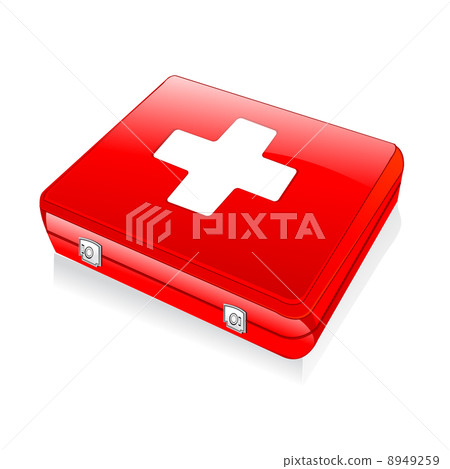 first aid box first aid box 8949259