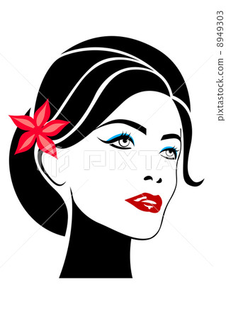 vector young woman vector young woman 8949303