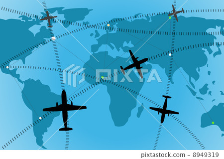 airline route airline route 8949319