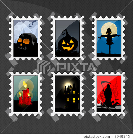 halloween stamps halloween stamps 8949545
