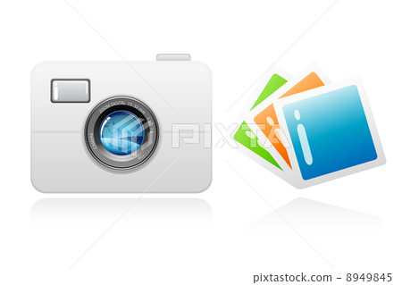 camera with photographs camera with photographs 8949845